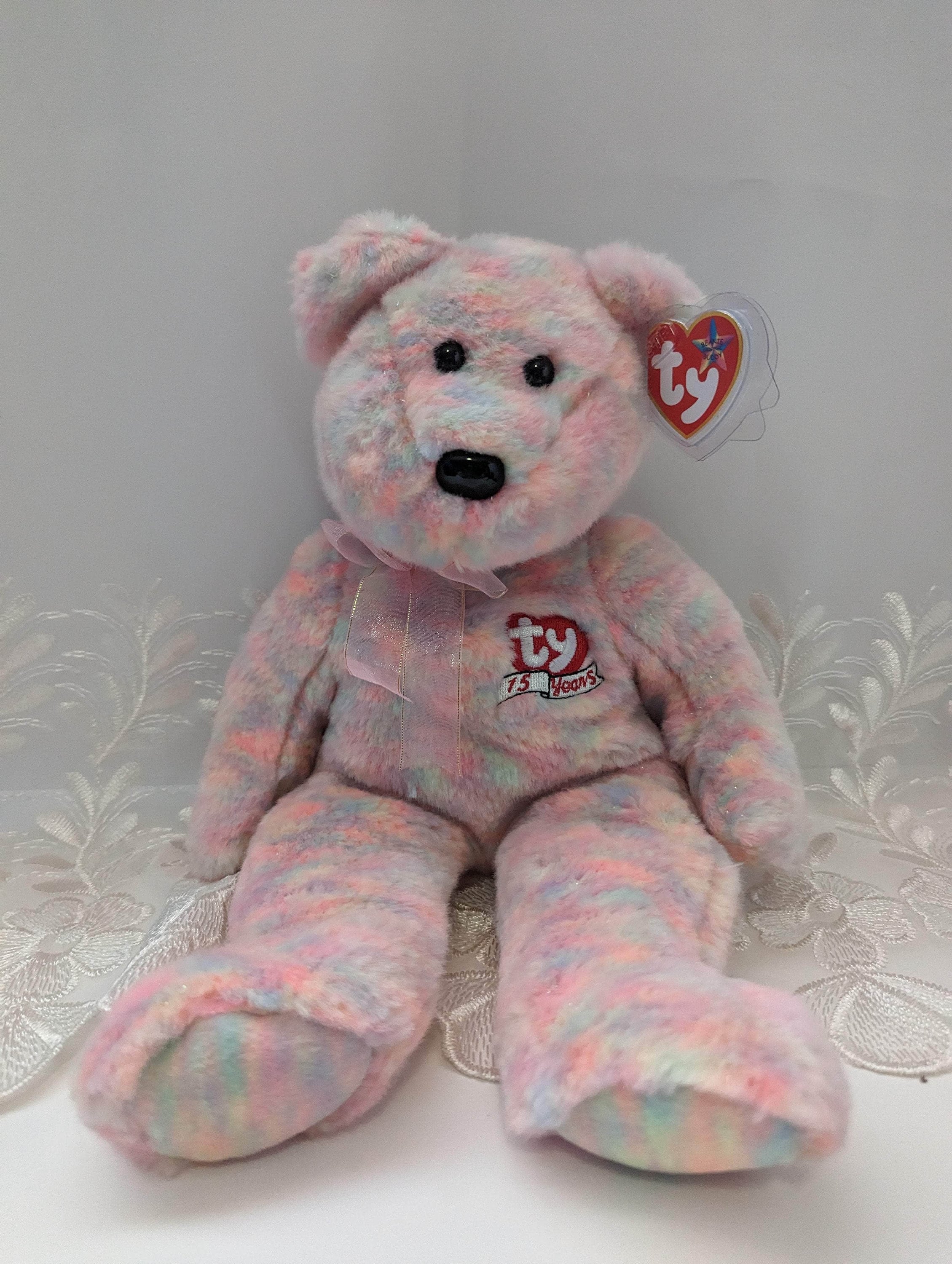Ty Beanie Buddy - Celebrate the Bear (13 In) - Etsy