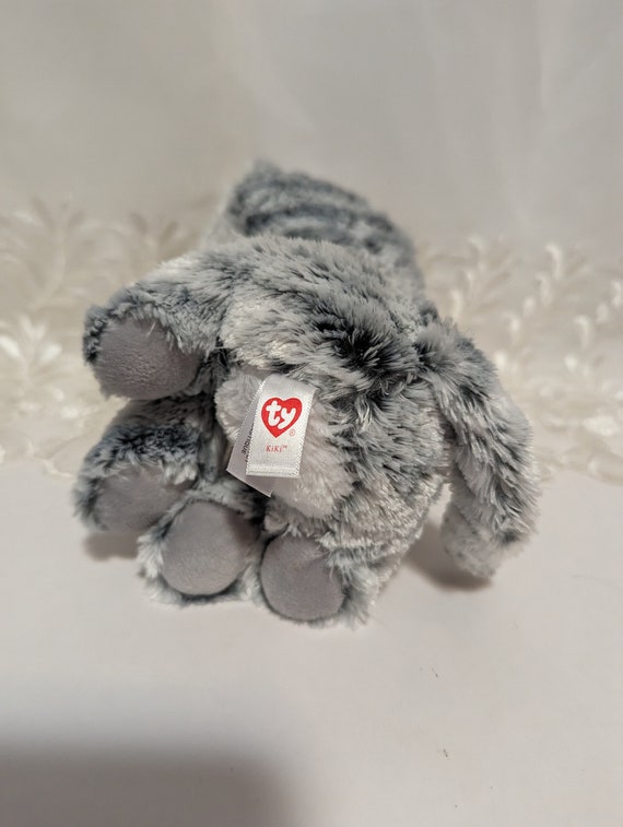 Ty Beanie Boo - Kiki the Gray Cat (9in) No Tag - Etsy