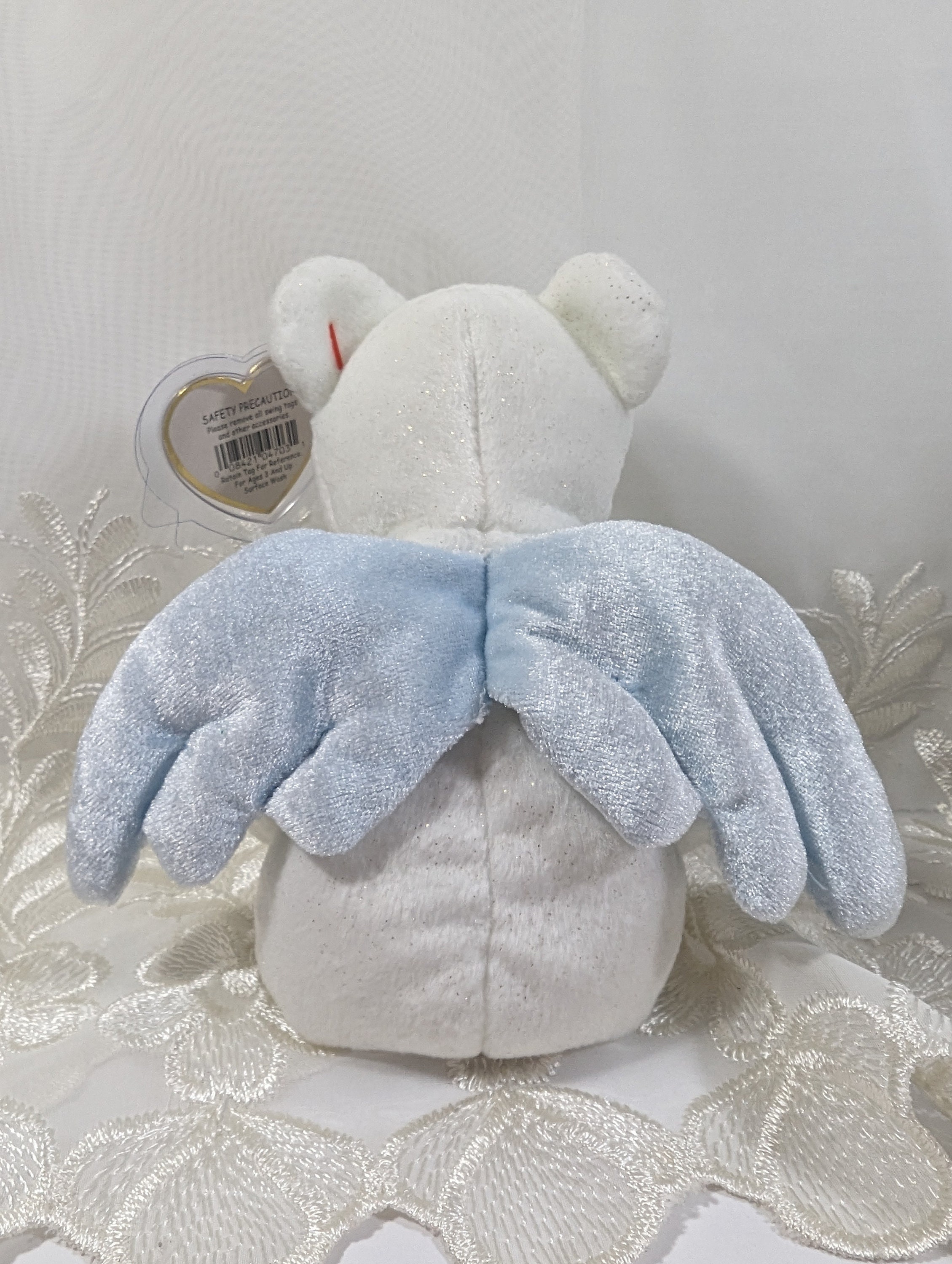 Ty Beanie Baby - Star the Angel Bear (8.5in) With Blue Star - Etsy