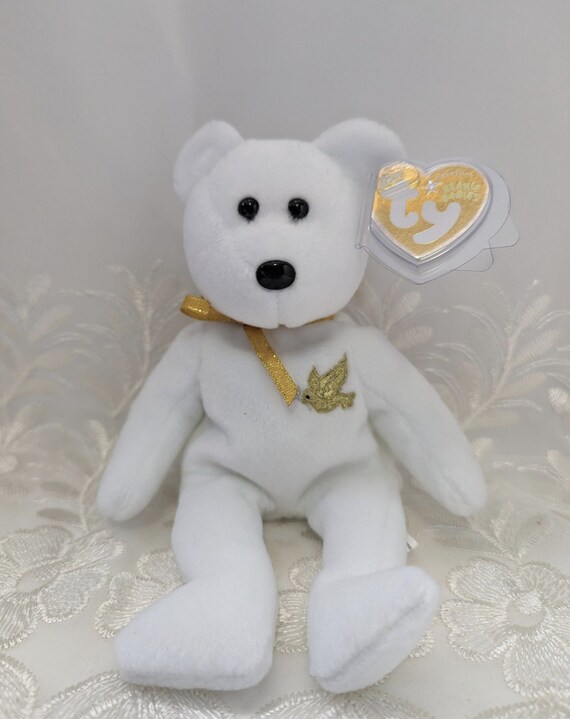 Ty Beanie Baby Holy Father the Bear 8.5 In Etsy UK