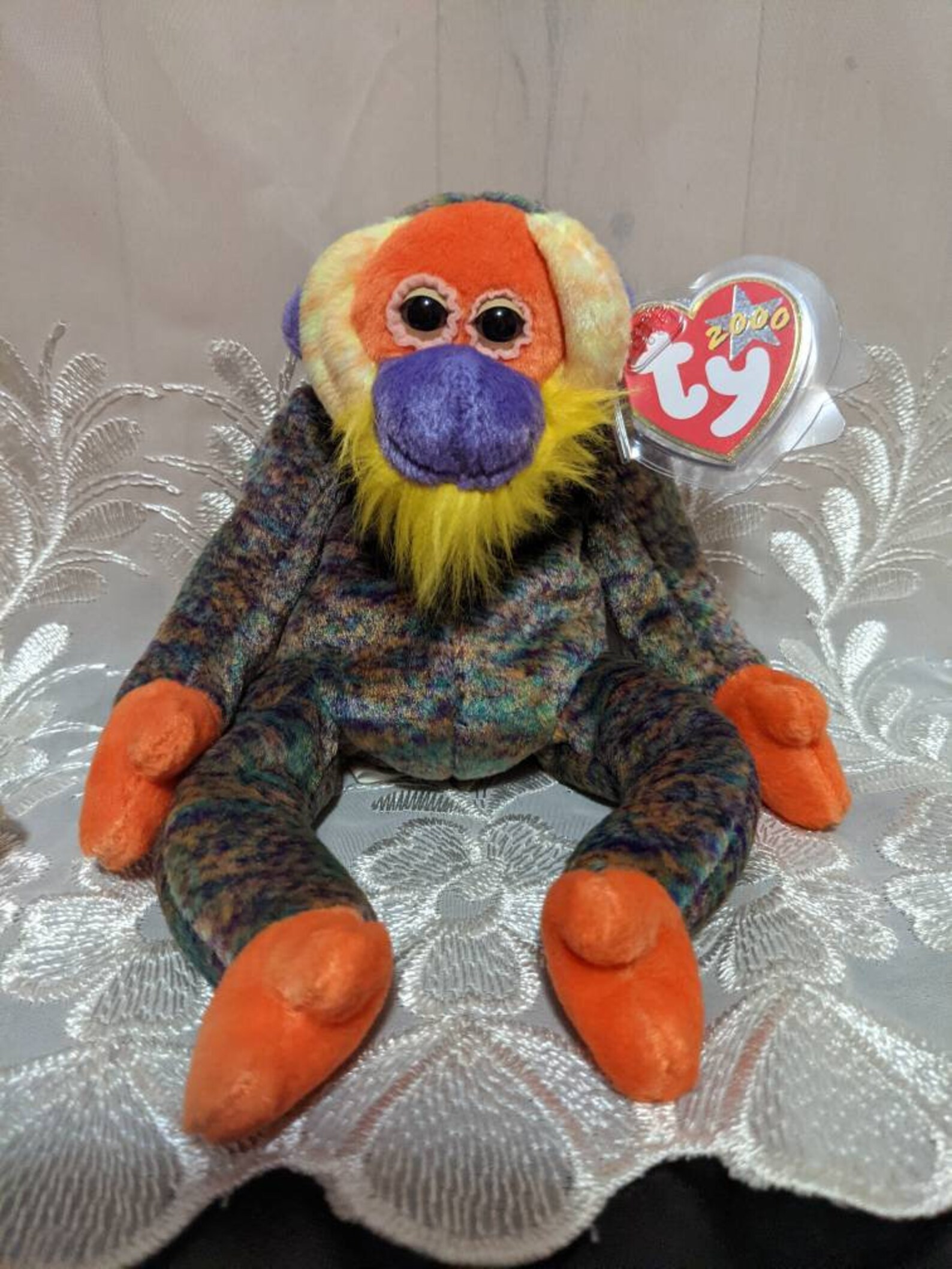 Ty Beanie Babies Monkeys Gorillaz Baboons Choose From Etsy
