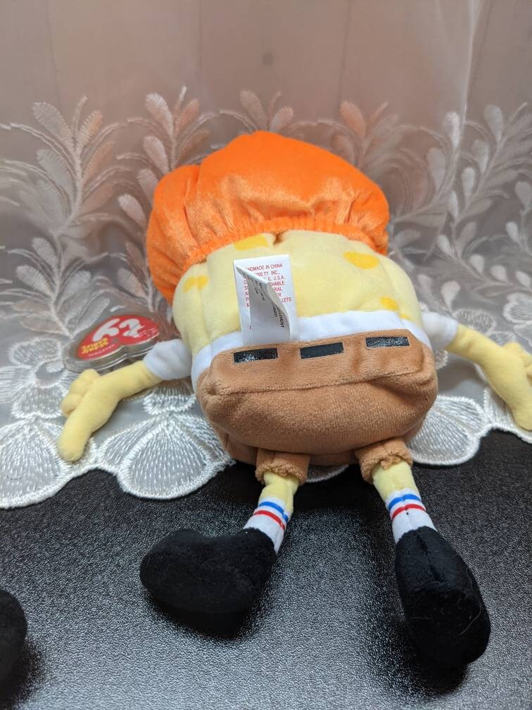 Ty ビーニーベイビーズ スポンジボブ パンプキンマスク - ミント