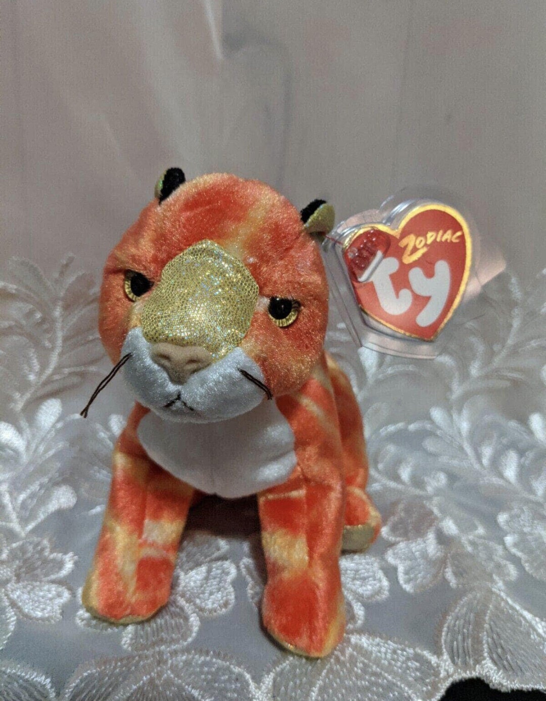 Plush Zodiac Tiger Beanie Baby Value Ty Beanie Baby Zodiac Tiger (5in)