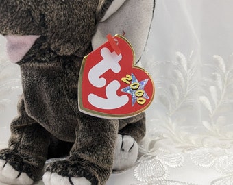 Ty Beanie Baby Trumpet the Elephant (8in)