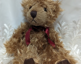 Russ Berrie - Ruggles The Brown Vintage Teddy Bear Plush (10in) no Tags