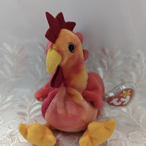 Ty Beanie Baby - Strut The Rooster (6in)