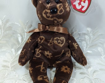 Ty Beanie Baby - Oso característico El oso pardo (8,5 pulgadas)