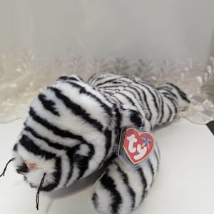 Ty Beanie Buddy - White Tiger The Tiger (11in)