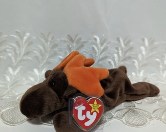 Ty Beanie Baby - Chocolate The Brown Moose (8in)