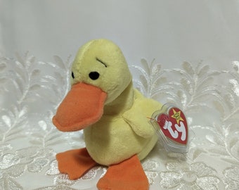 Ty Beanie Baby - Quackers The Yellow Duck (5.5in)