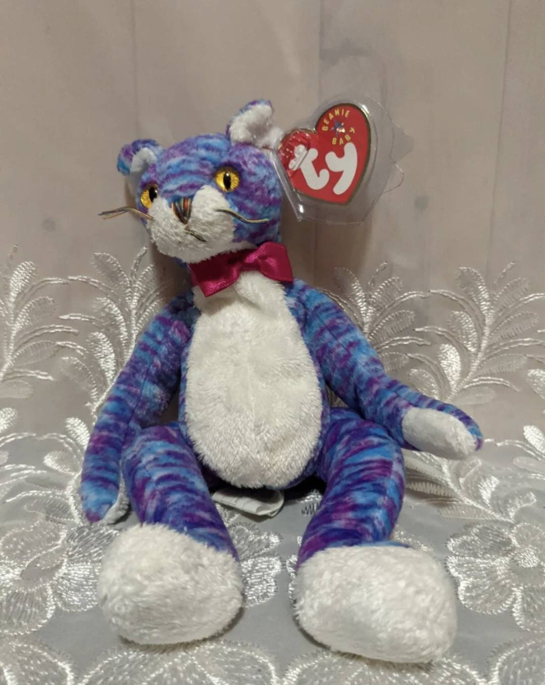 Ty purple cat sales