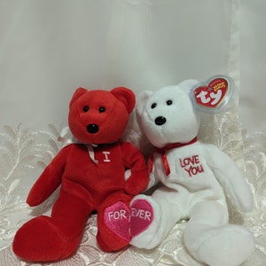 Ty Beanie Babies - Kocham Cię, Misie (8,5 cala)
