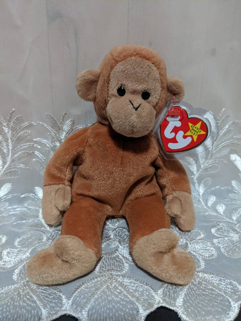 Ty Beanie Babies Monkeys Gorillaz Baboons Choose From Etsy
