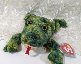 Ty Beanie Baby - Croaks la rana (8 pollici)