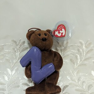 Ty Alphabet Beanies - Z The Bear (6in)