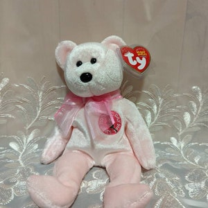 Ty Beanie Baby Mother&#39;s Day Bear &quot;Mom-e&quot; Mint  Plush Toy (9in)