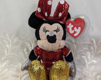 Ty Sparkle Collection - Minnie Mouse the Disney Mouse (7in)