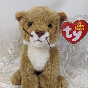 Ty Beanie Baby - Manes The Lion (6in)
