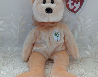 Ty Beanie Baby - Dearest The Peach Bear (8.5in)