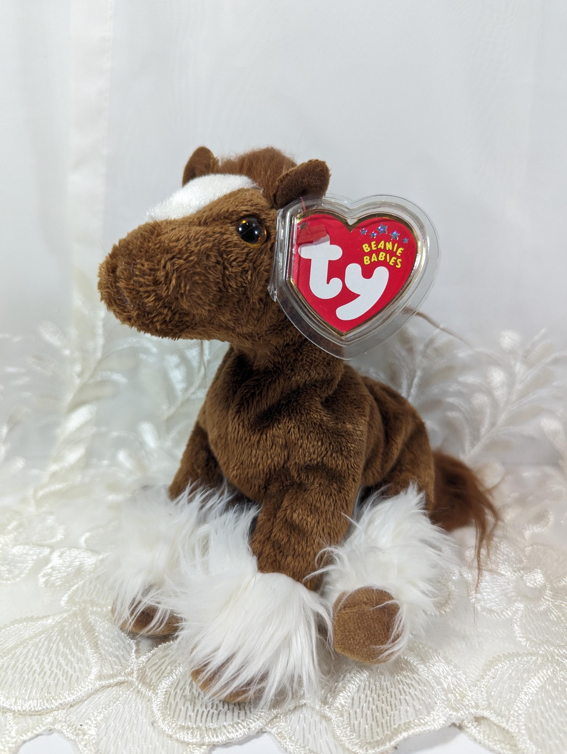 Beanie Babies Peluche Ty Cheval Ty Beanie Baby Hoofer The Horse (6