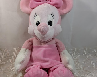 Disney Store - Pink Minnie Mouse Plush Toy (15 In) No Tag