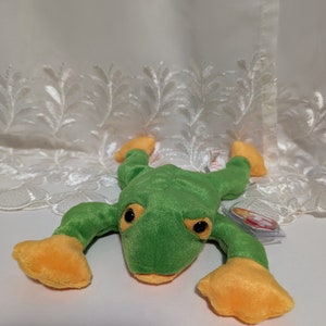 BEANIE BABIES Ty Smoochy The Frog