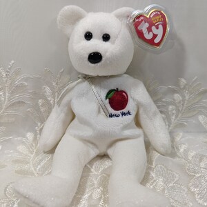 Ty Beanie Baby - New York State the Bear (8.5in) New York State Exclusive