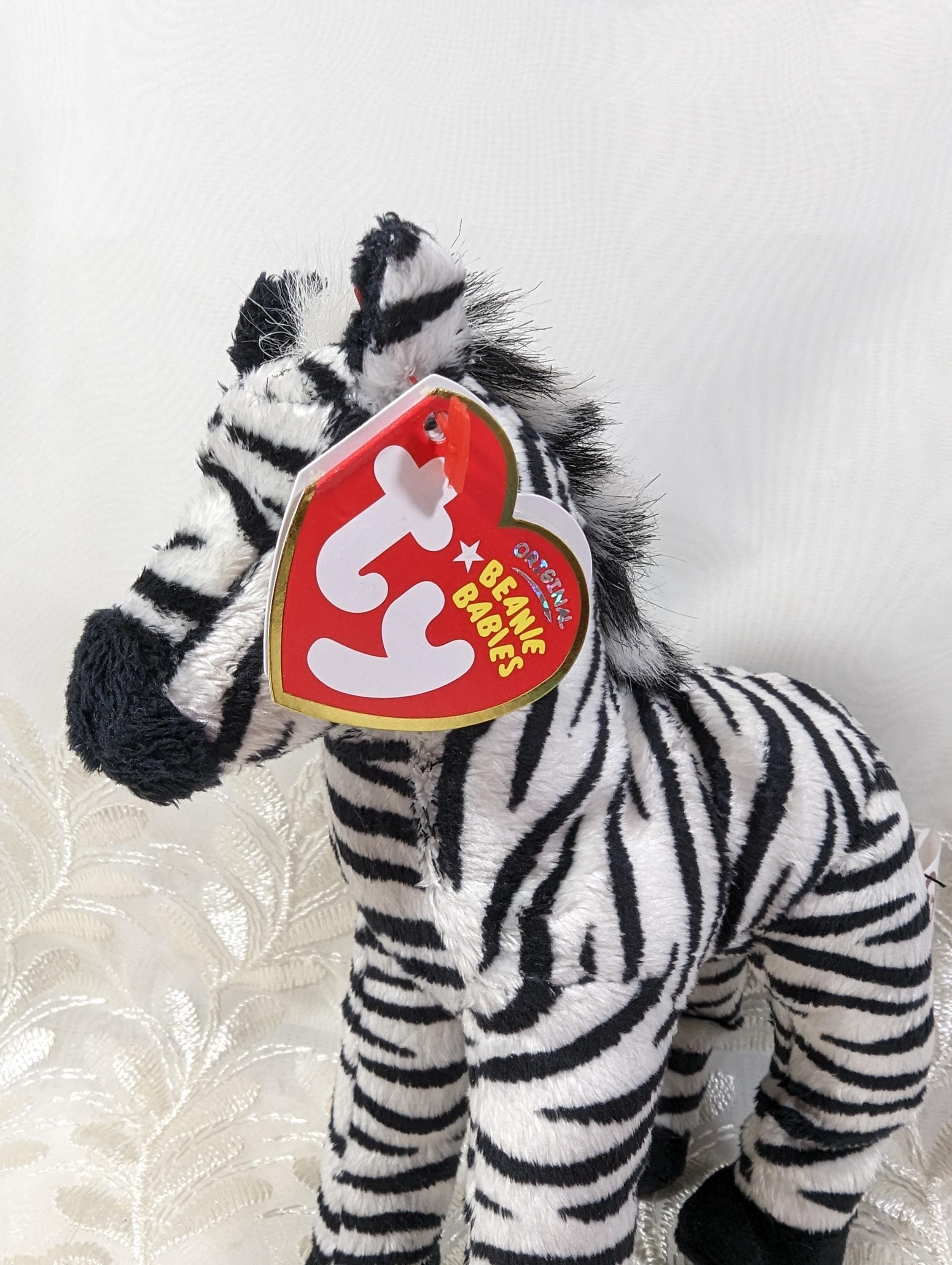Ty Beanie Baby - Dizz the Zebra (7.5 In) - Etsy