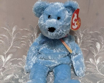Ty Beanie Baby - Sherbet The Blue Bear (8.5in)