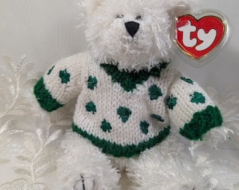 Ty Attic Treasure - Flannigan l'ours de la Saint-Patrick (8,5 pouces)