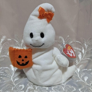 Ty Beanie Baby - Gouliette The Halloween Ghost (7in)