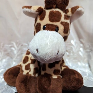 Ty Pluffies Collection - TipTop The Giraffe - Rare Retired Cute Collectible Plush Toy (10in) - No Hang Tag