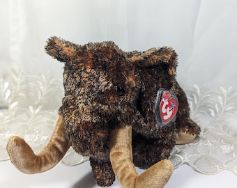 Ty Beanie Buddy - Giganto the Woolly Mammoth (10 in)