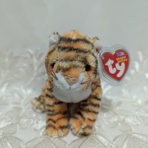 Ty Beanie Baby - Rumba The Adorable Orange Tiger (6in)