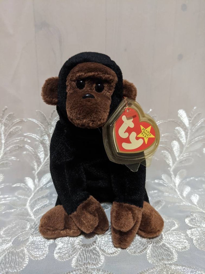 Ty Beanie Babies Monkeys Gorillaz Baboons Choose From Etsy