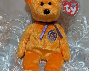 Ty Beanie Baby CELEBRATIONS - Celebration of Queen&#39;s Golden Jubilee UK Exclusive - Mint Condition