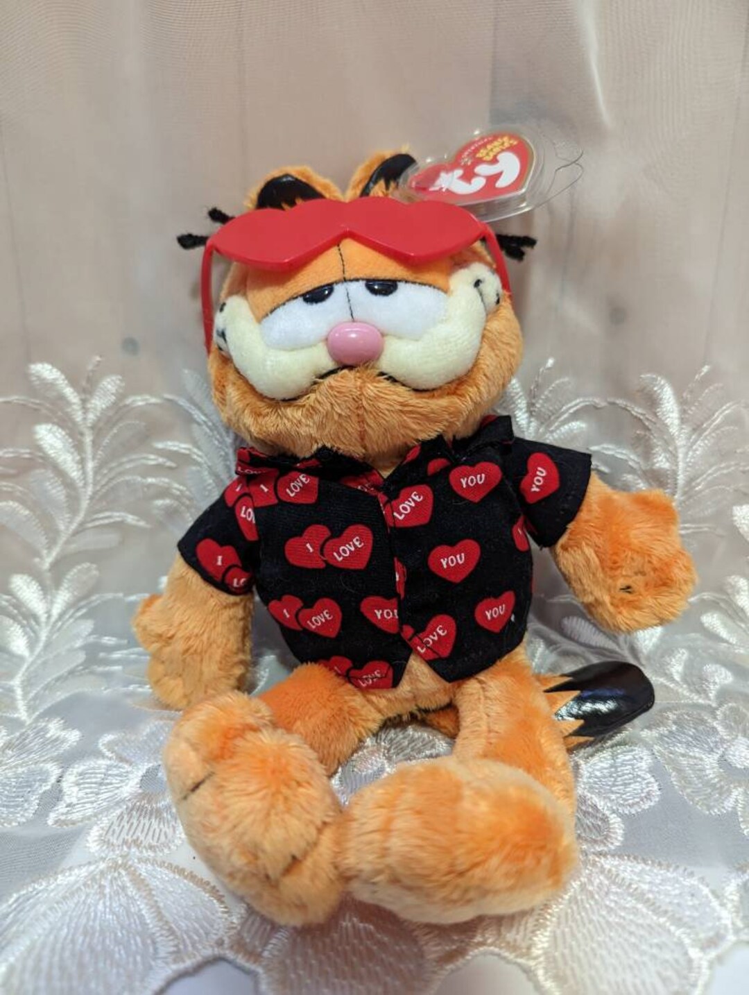 激レア ガーフィールド オーデイ ぬいぐるみ ty beanie babies Ty Beanie Babies - Happy Valentine's Day Garfield the Cat