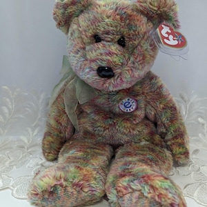 Ty Beanie Buddy - Speckles The Bear (13in)