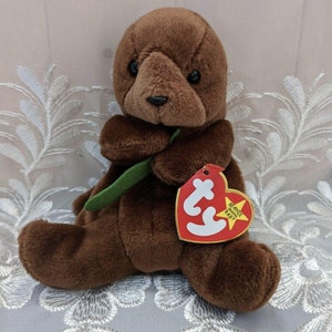 Ty Beanie Baby - Seegras Der bezaubernde Braunotter (6 in)