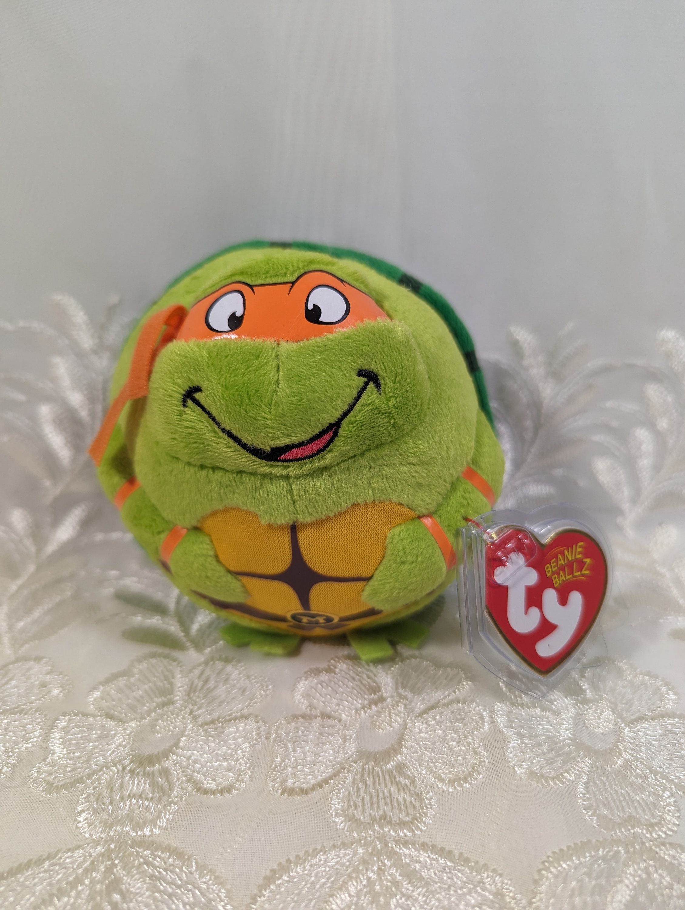 Ty Teenage Mutant Ninja Turtles Beanie Babies Complete Set