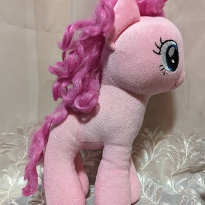 Ty Beanie Buddy - My Little Pony - Pinkie Pie with Captain Tushtag *Error* Rare Plush Toy (11 inch) No Hang Tag