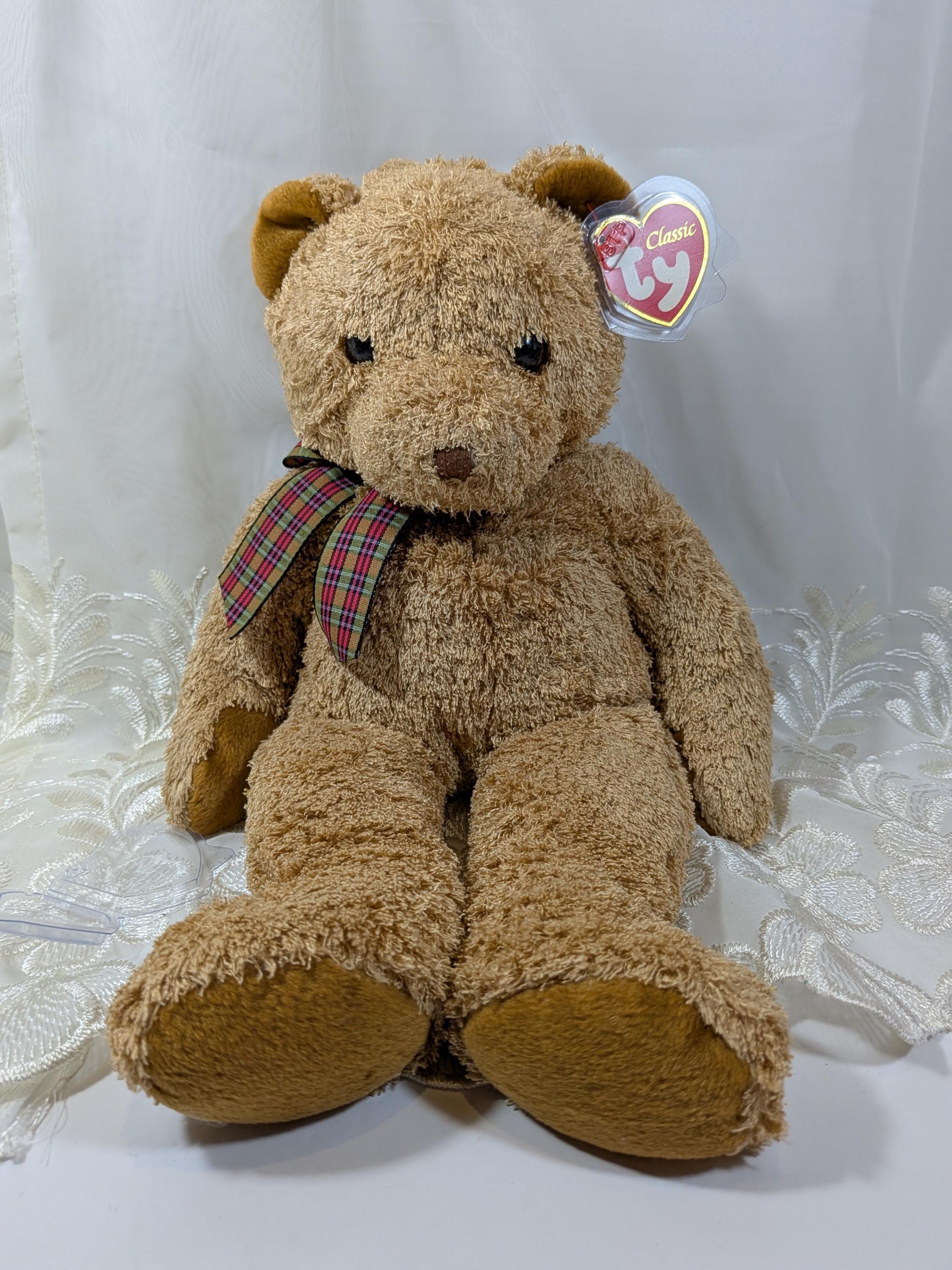 Ty Classic Collection - Binks the Brown Bear (13in) Non-mint Tag