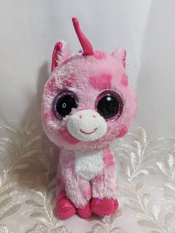Ty Beanie Boo Sugar Pie the Pink Unicorn 6in No Tag Etsy UK