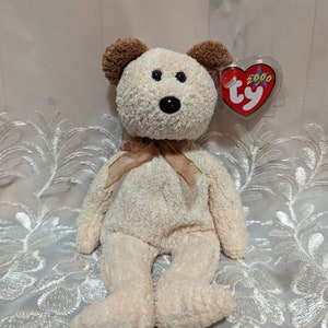 Ty Beanie Baby - Huggy der Bär - Mint Vintage Plüschtier