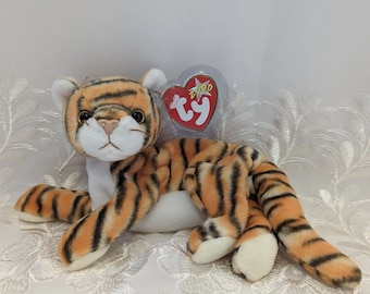 Ty Beanie Baby - India The Tiger (8in)