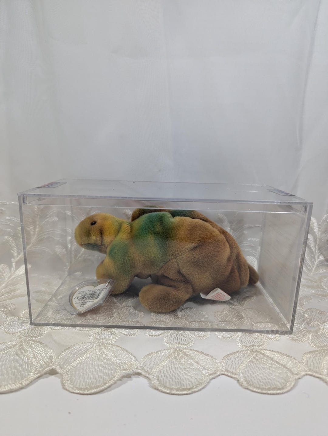 Ty Beanie Baby Steg the Stegosaurus (8 In) AUTHENTICATED, Third