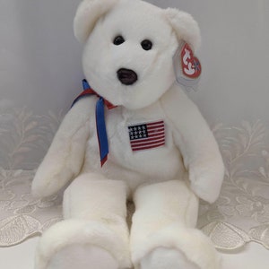 Ty Beanie Buddy - Libearty The Bear (USA exclusive) (14in)