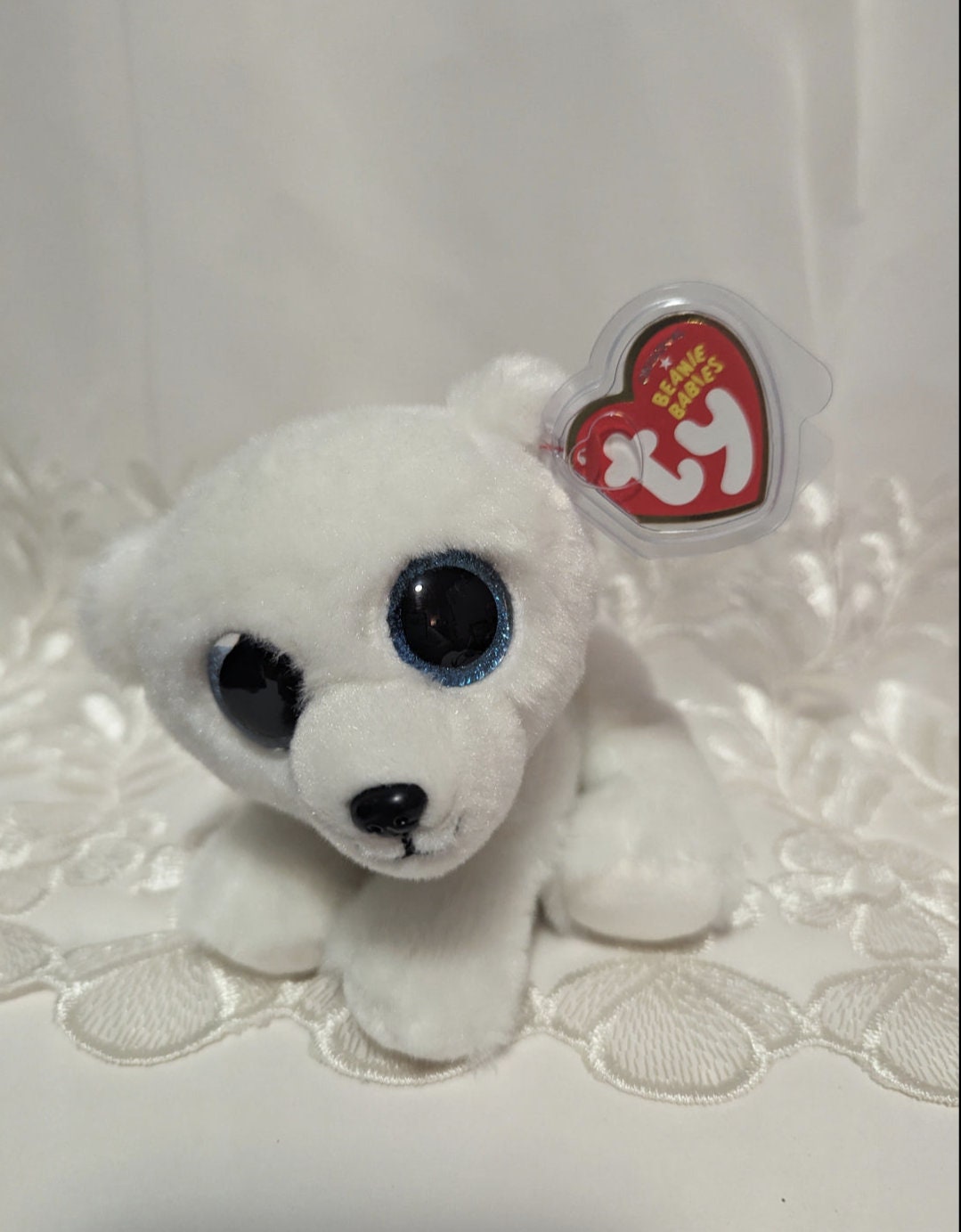 thumbnail image 2 of TY - Beanie Babies Polar Bear Ari 15 CM - 1 Piece 2 of 13