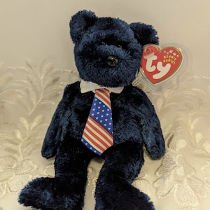 Ty Beanie Baby - Pops The Father&#39;s Day Bear (8.5in) USA version
