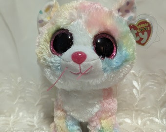 Ty Beanie Boo - Fluffy The Cat (9in) Claire's Exclusive *Rare* Near Mint